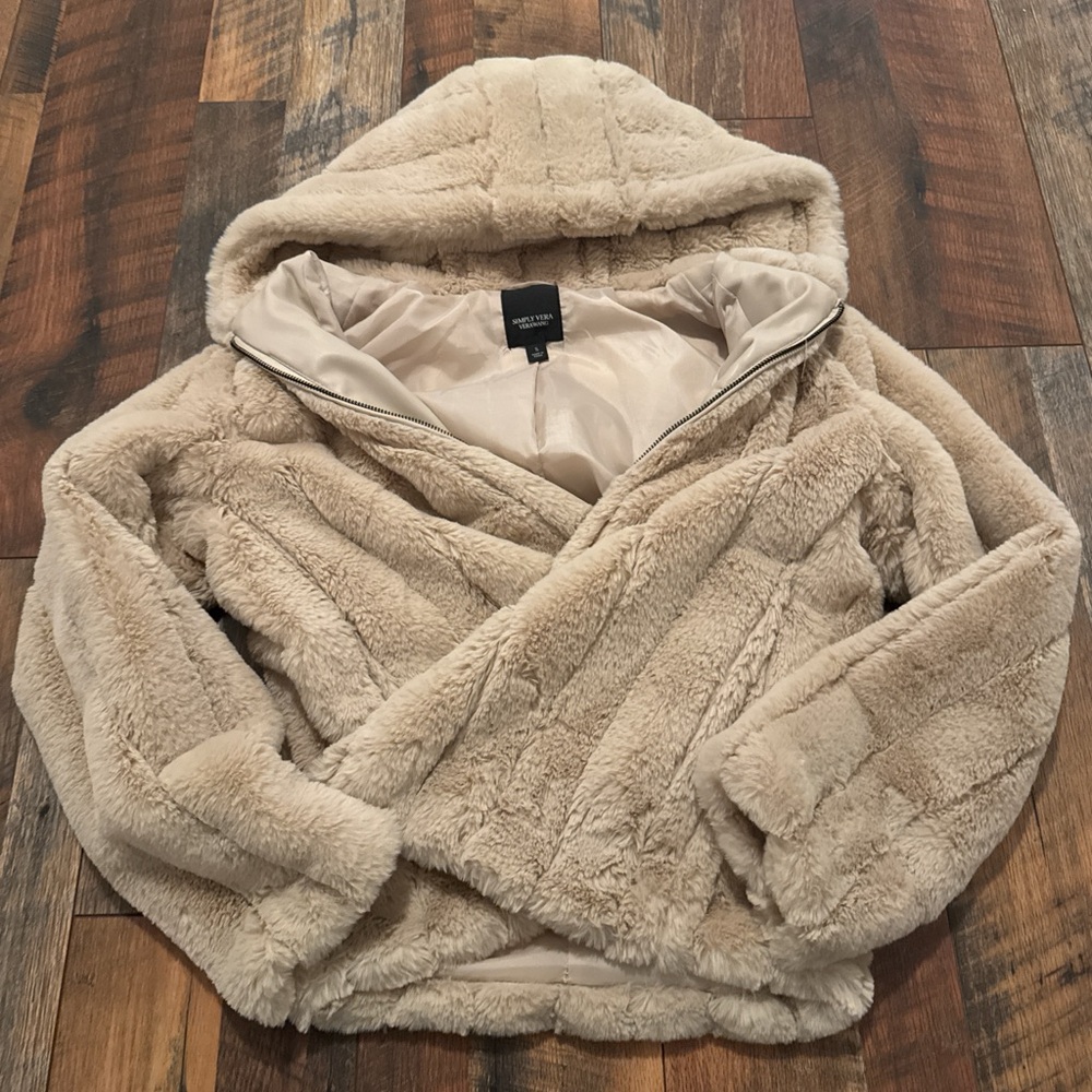Simply Vera Vera Wang Cream Jacket